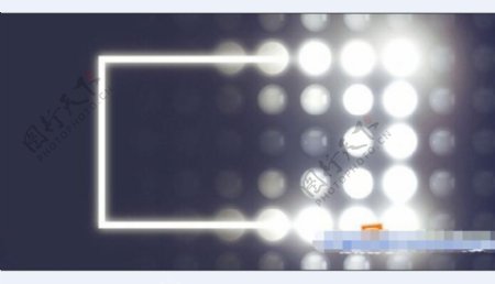 超炫LED灯光视频背景AE模板