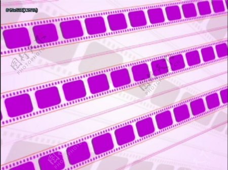紫色电影胶片