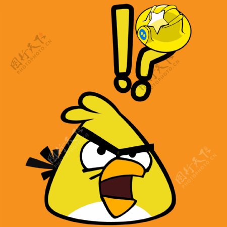印花矢量图男童卡通形象愤怒的小鸟符号免费素材