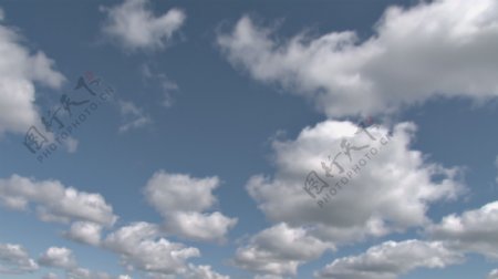 流浪的云朵股票视频视频免费下载