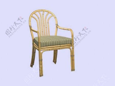 中式椅子3d模型家具效果图23