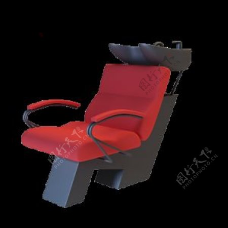 3D洗头椅模型