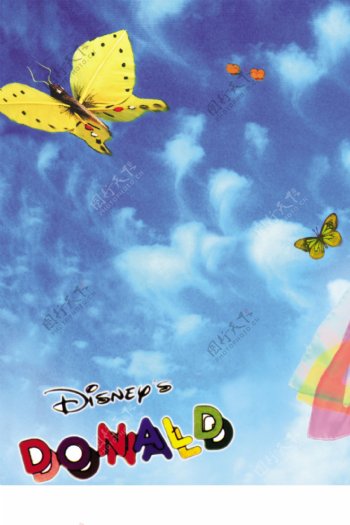 迪士尼蝴蝶图片