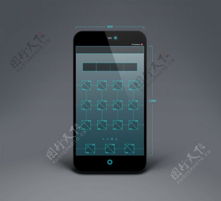 魅族MX2手机模型