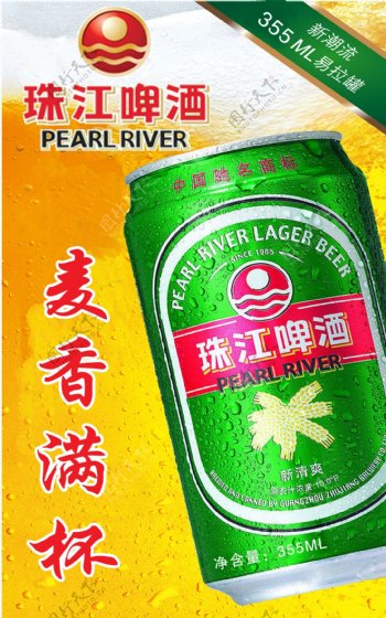 珠江啤酒图片