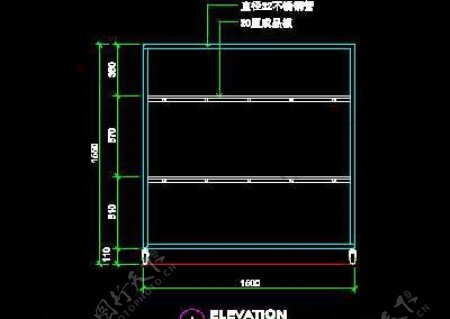 商场装修施工图纸服装类道具cad详图免费下载20090312更新81