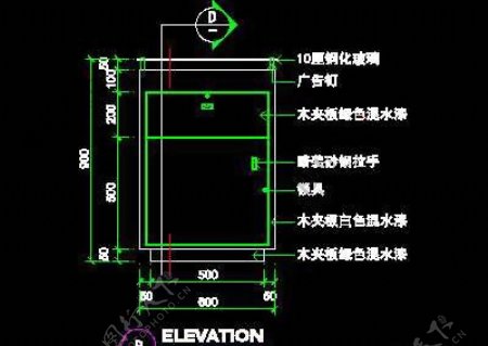 箱包类道具图块cad详图免费下载20090313更新39