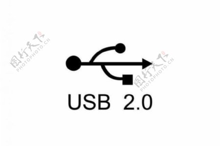 usb20黑色logo图片