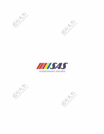 SAS1logo设计欣赏SAS1民航业LOGO下载标志设计欣赏