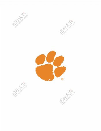 ClemsonTigerslogo设计欣赏ClemsonTigers学校LOGO下载标志设计欣赏