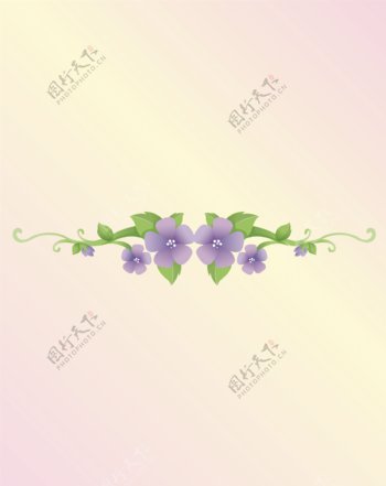 紫花粉色移门图片