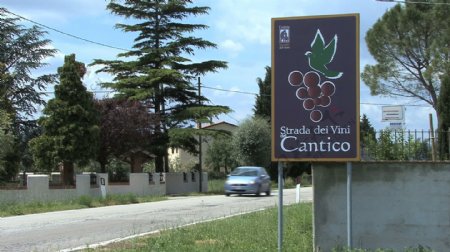 意大利翁布里亚cantico葡萄酒路股票视频视频免费下载