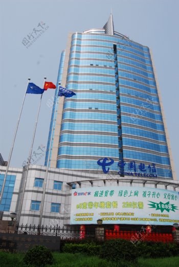 荆州中国电信大楼图片