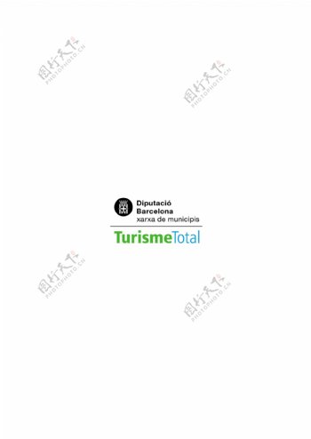 TurismeTotallogo设计欣赏TurismeTotal旅游业标志下载标志设计欣赏