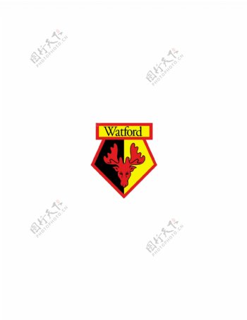 WatfordFClogo设计欣赏职业足球队LOGOWatfordFC下载标志设计欣赏