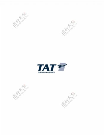 TATEuropeanAirlineslogo设计欣赏TATEuropeanAirlines航空标志下载标志设计欣赏