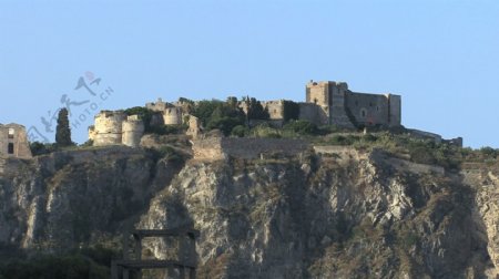 西西里岛城堡在malazzo4股票的录像视频免费下载