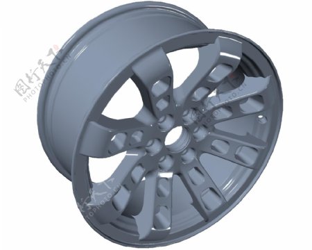 鲁埃达RIMRin轮的铝业公司18x83D模型01