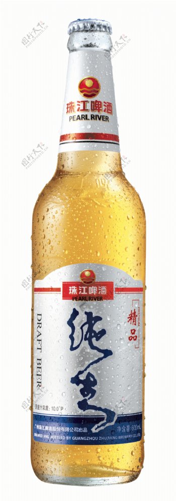 珠江精品啤酒图片