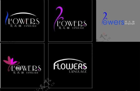 花之语logo设计图片