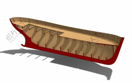 灵木板船拖网渔船