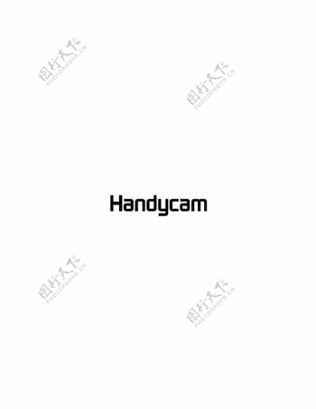 Handycamlogo设计欣赏电脑相关行业LOGO标志Handycam下载标志设计欣赏