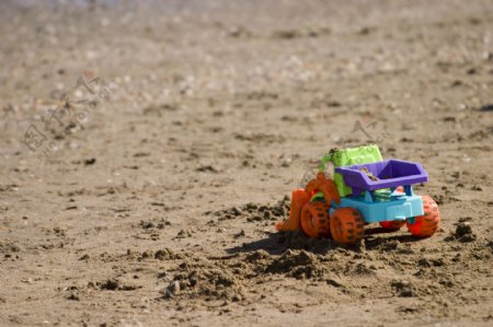 沙滩玩具小车图片
