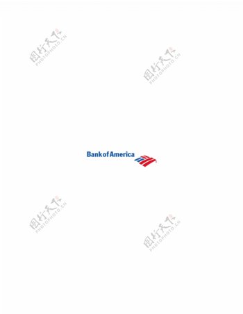 BankofAmerica3logo设计欣赏BankofAmerica3国际银行LOGO下载标志设计欣赏