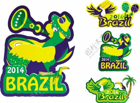 2014巴西世界杯8向量