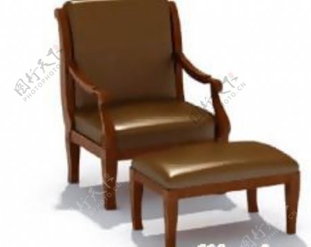 2009最新椅子沙发等欧式家具3D模型免费下载18