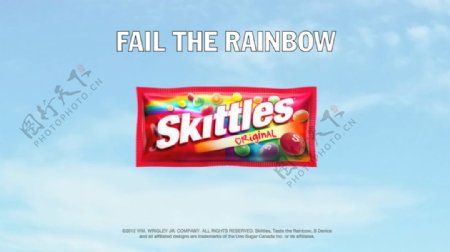 彩虹糖广告视频素材