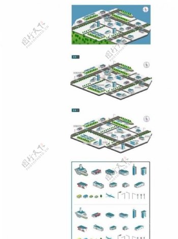 城市规划图图片