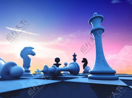 国际象棋商务PPT模板