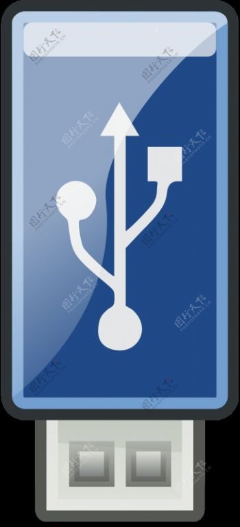 USB蓝色探戈风格