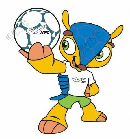 2014世界杯吉祥物图片