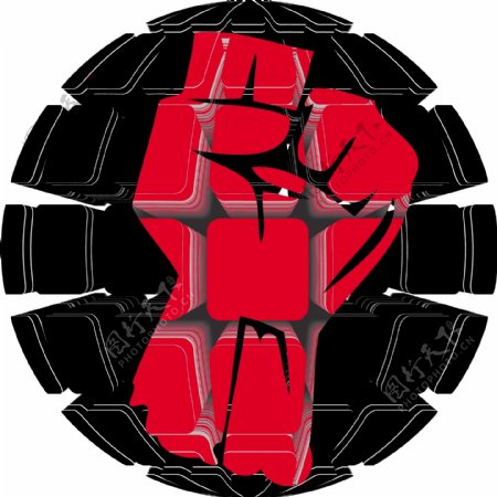 立体球logo图片