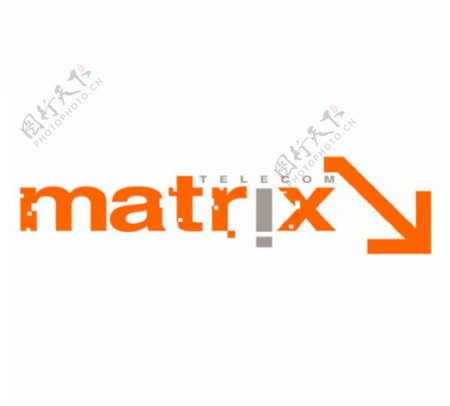 MatrixTelecomlogo设计欣赏MatrixTelecom手机公司LOGO下载标志设计欣赏