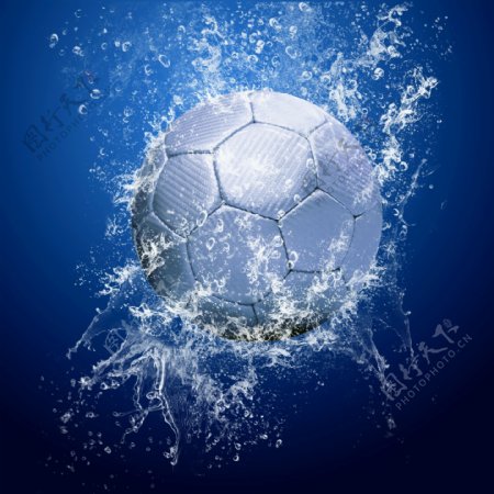 足球水滴