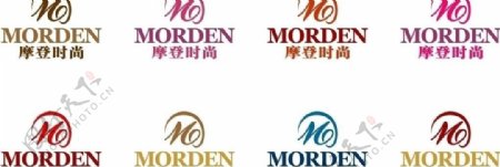 摩登时尚logo图片