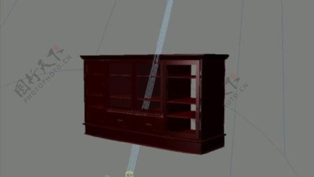 室内家具之柜子B343D模型