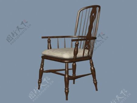 欧式椅子3d模型家具图片38