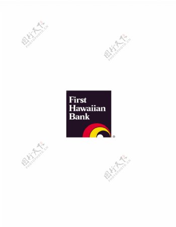 FirstHawaiianBanklogo设计欣赏FirstHawaiianBank金融机构LOGO下载标志设计欣赏