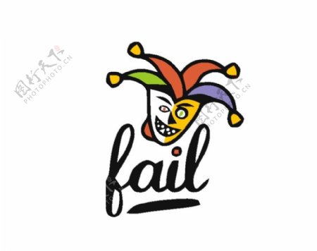 小丑logo图片