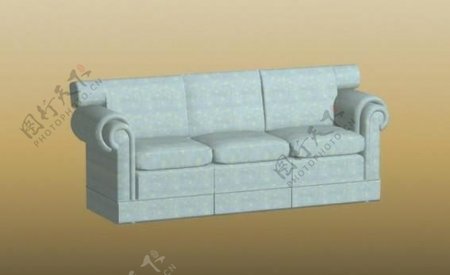 传统家具2沙发3D模型b018