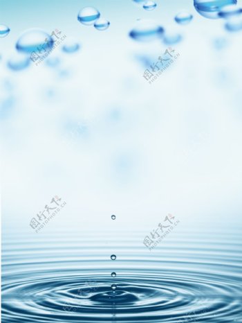 水滴水图片