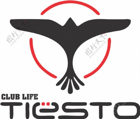 铁斯托俱乐部生活广播节目的矢量标志