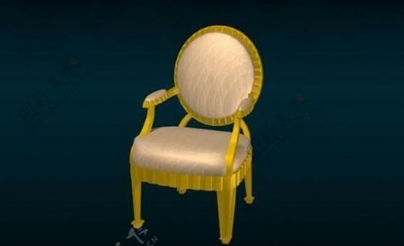 传统家具椅子3D模型A076