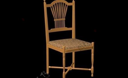 传统家具椅子3D模型A017