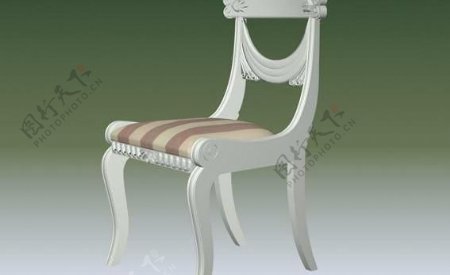 传统家具椅子3D模型A050