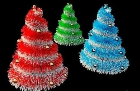 圣诞树装饰3d模型图片